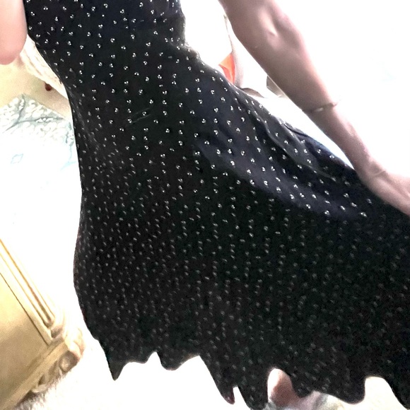 vintage 70s Candi Jones halter dress little ditzy bows - Picture 16 of 16